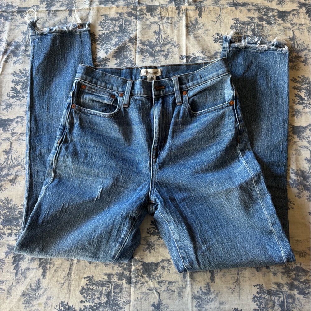 Madewell tall Ankle Jeans
